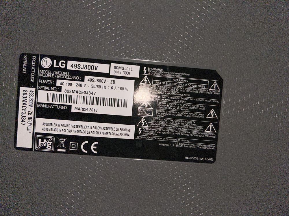 Smart TV.     LG