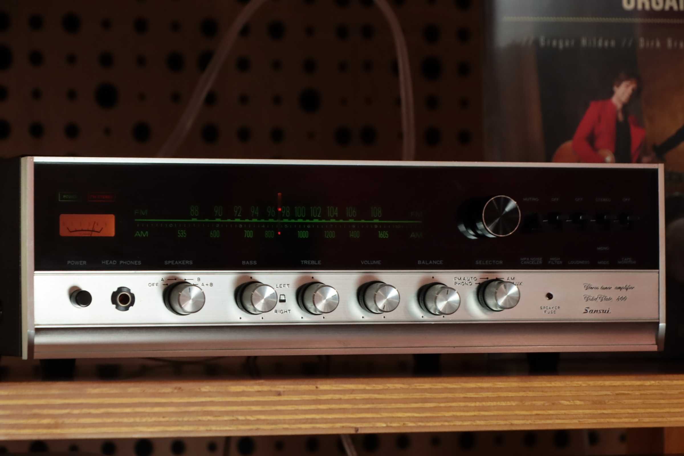 Amplificador Sansui - Solid State 800