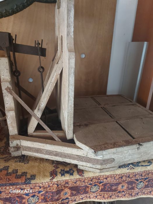 Balança antiga con pesos