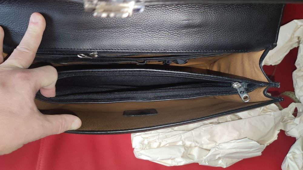 Teczka skóra 100% Samsonite Activa Nowa z metką 60% taniej