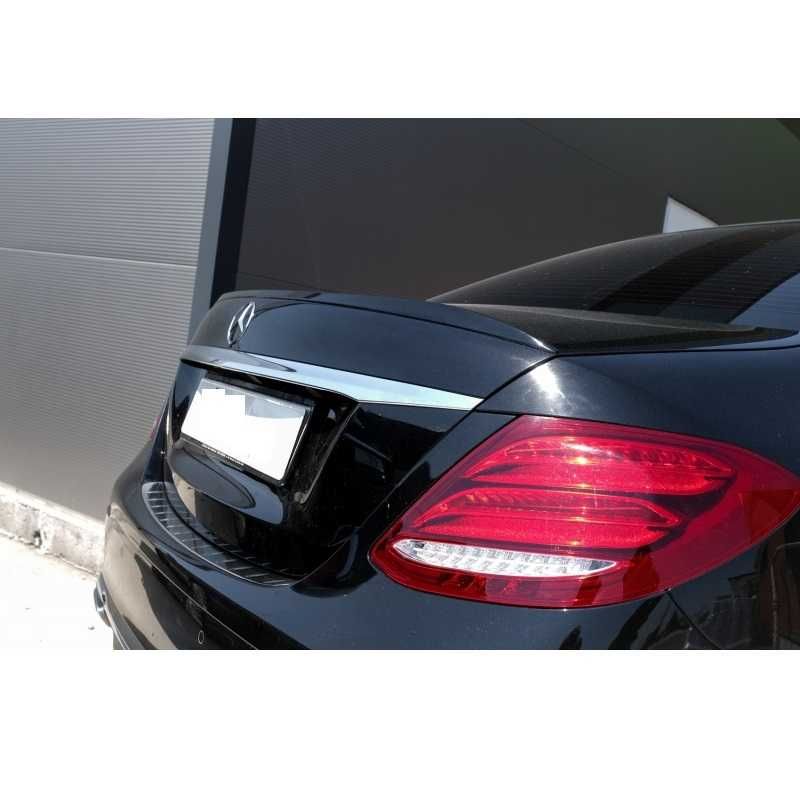 Lip Spoiler Mercedes Classe E W213 Preto Brilhante