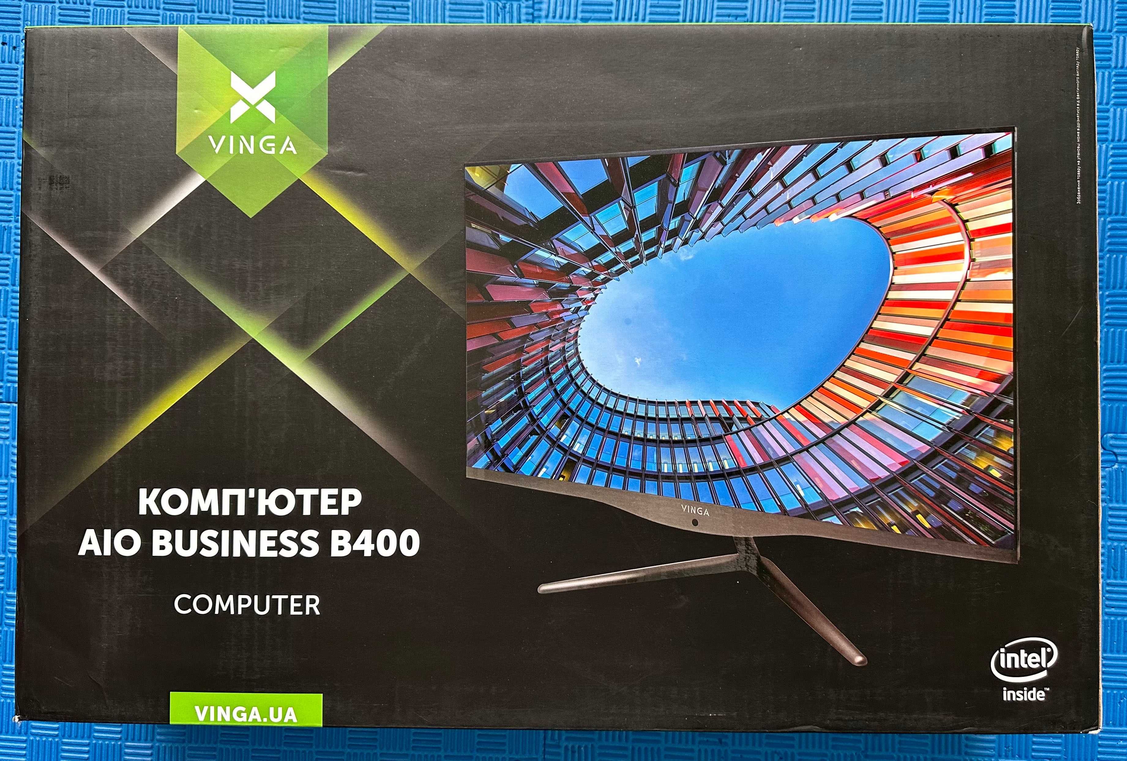 Моноблок (Комп'ютер) Vinga AIO BUSINESS B400 (IPS 23.8") + 240Gb SSD