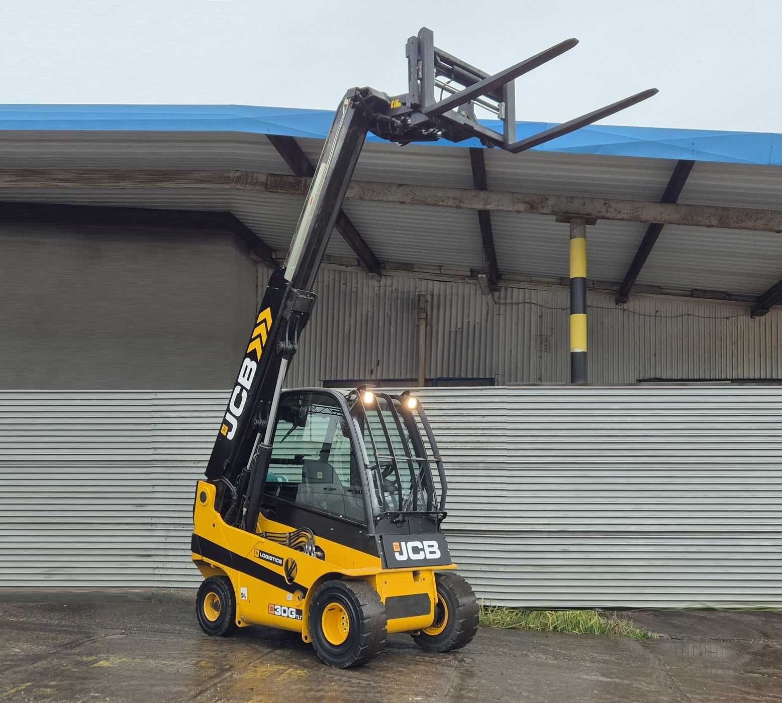 JCB TLT 30G • 2018r • wózek widłowy teleskopowy • POZYCJONER • kabina
