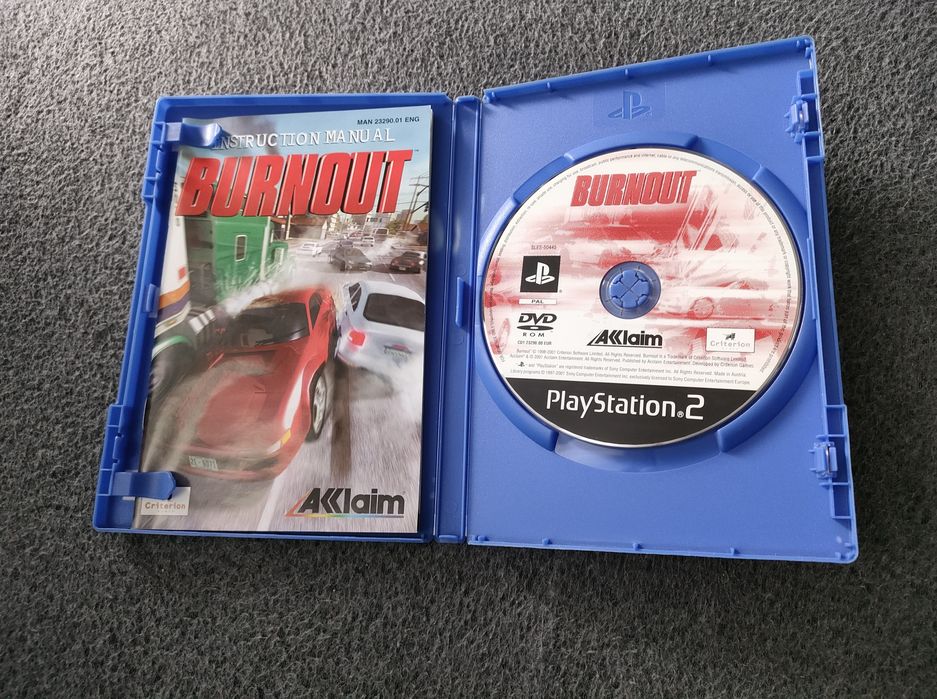 Burnout gra Ps2 3xA
