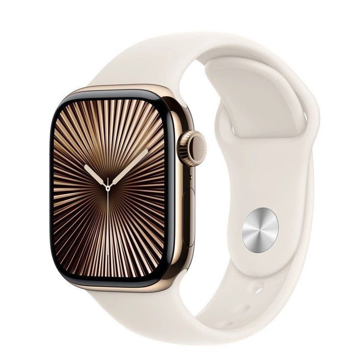 Apple Watch 10 42MM Cellular • Tytan Złoty Gold • Gwarancja • Raty 0%