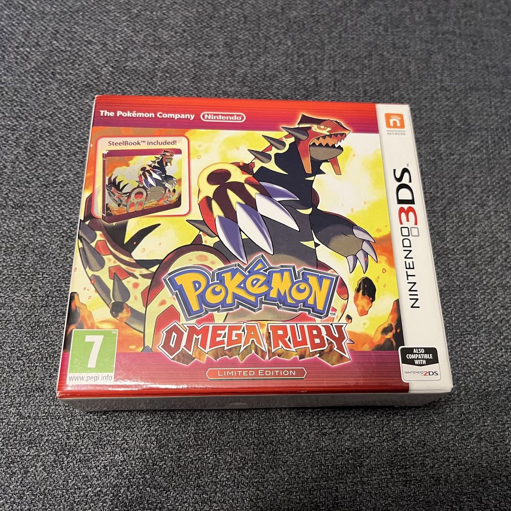 Pokémon Omega Ruby Nintendo 3DS edycja kolekcjonerska