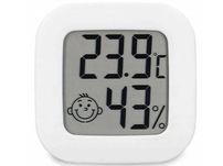 Termometr domowy Higrometr LCD Biały kod 2215