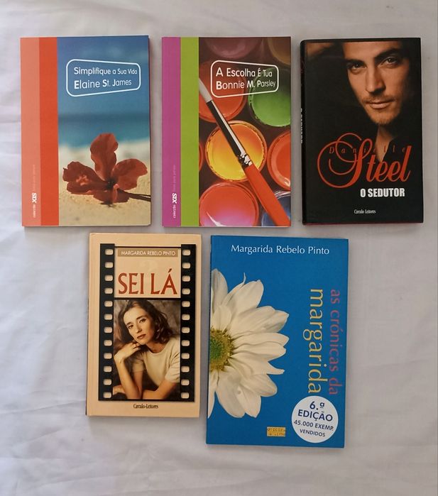 Conjunto de 8 livros