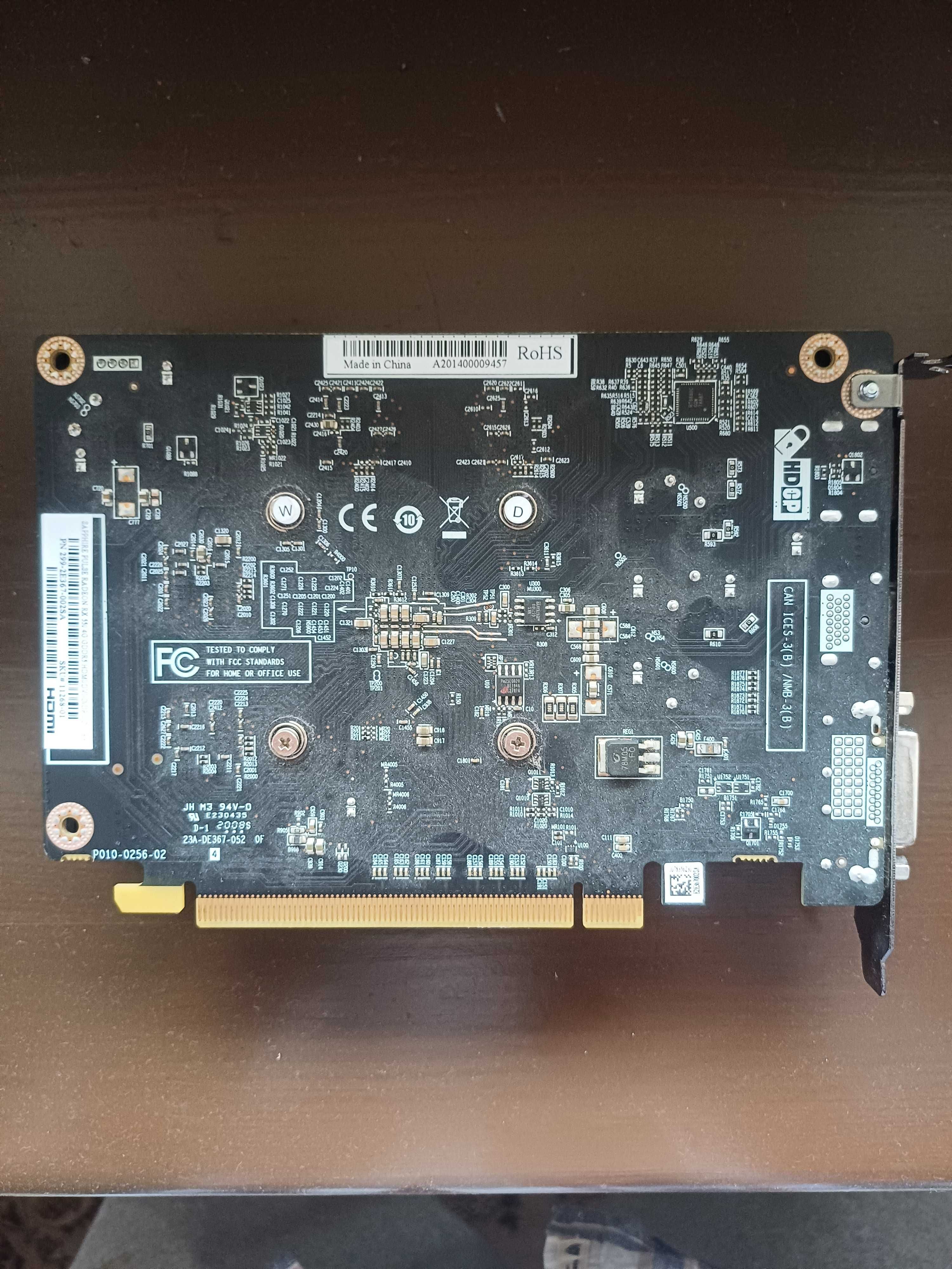 Ігрова відеокарта RADEON RX 550 4GB GDDR5