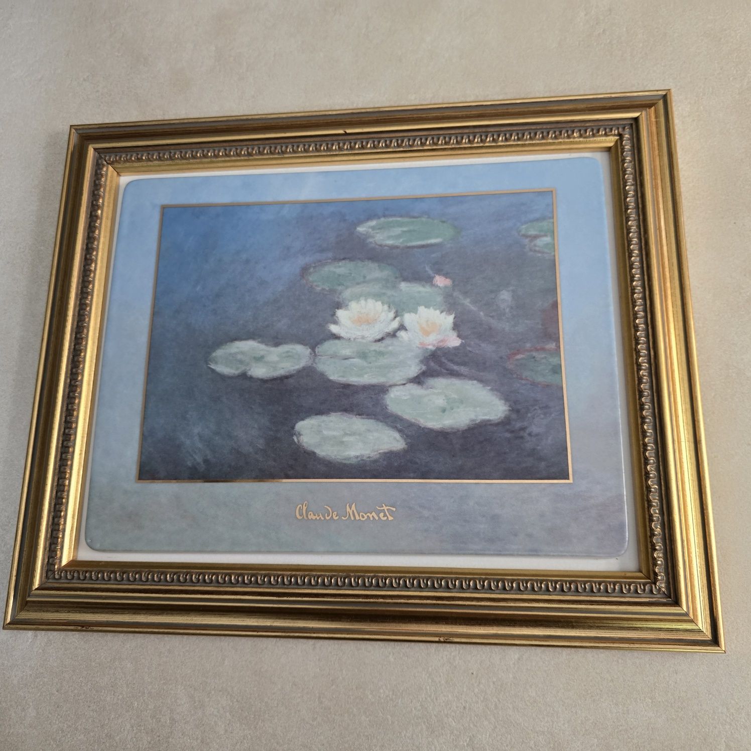 Goebel obraz porcelanowy CLAUDE MONET 
Fleur de soir