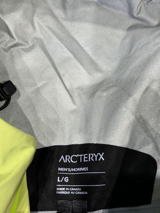 Arcteryx Beta Lt  Нова вітрівка Арктерікс Л-ХлРозмір Арк Стон вітровка