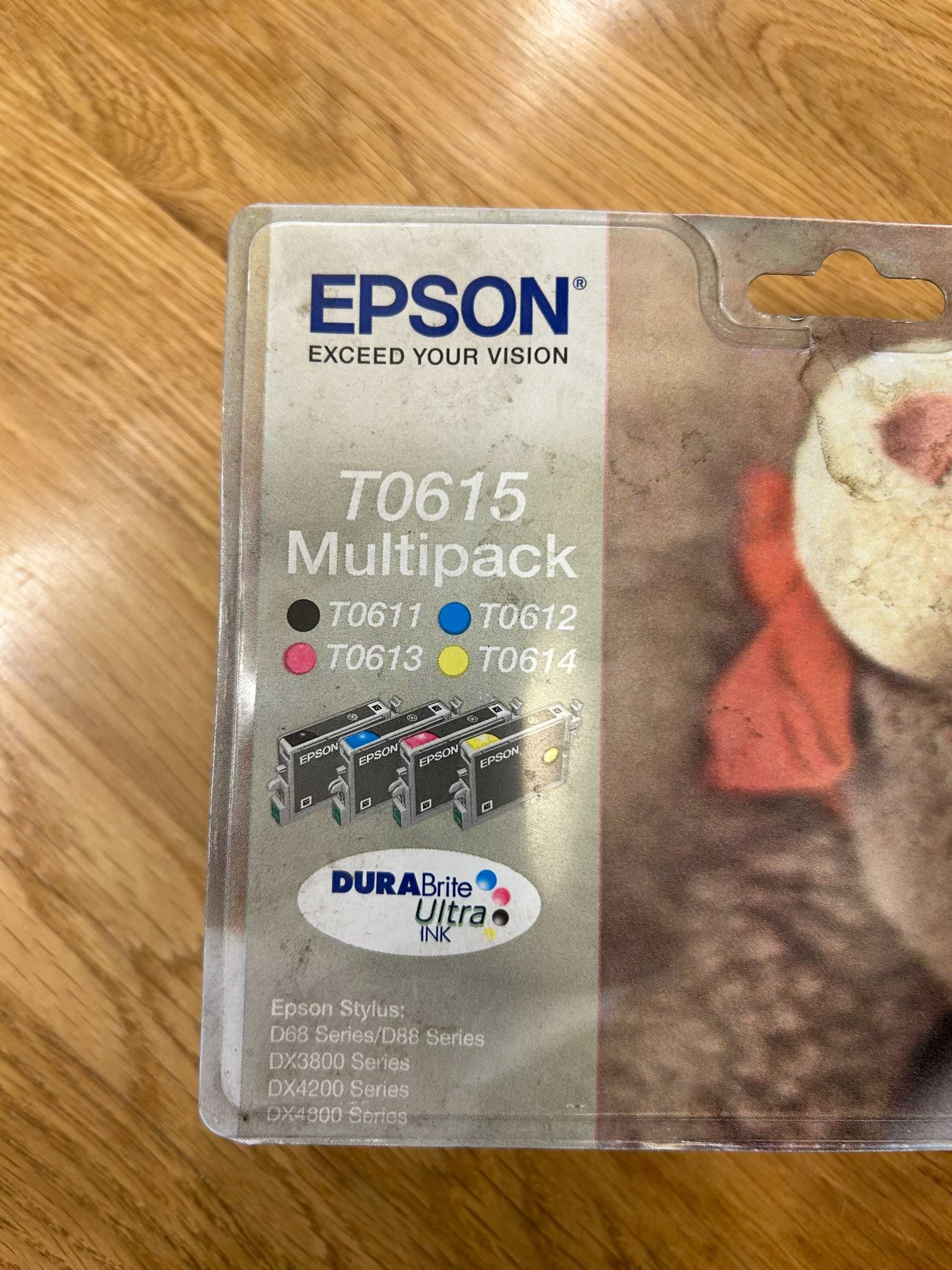 Tusz Epson T0615 Multipack 4 tusze C13T061540 oryginalny