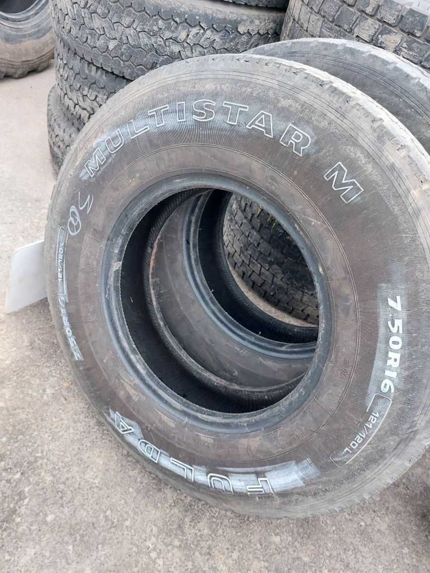 7.50R16 Fulda opony używane rolnicze para