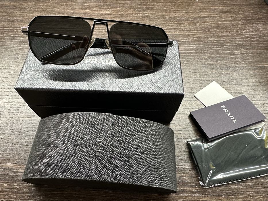 Чоловічі сонцезахисні окуляри PRADA A53S 1BO5S0 DARK GREY