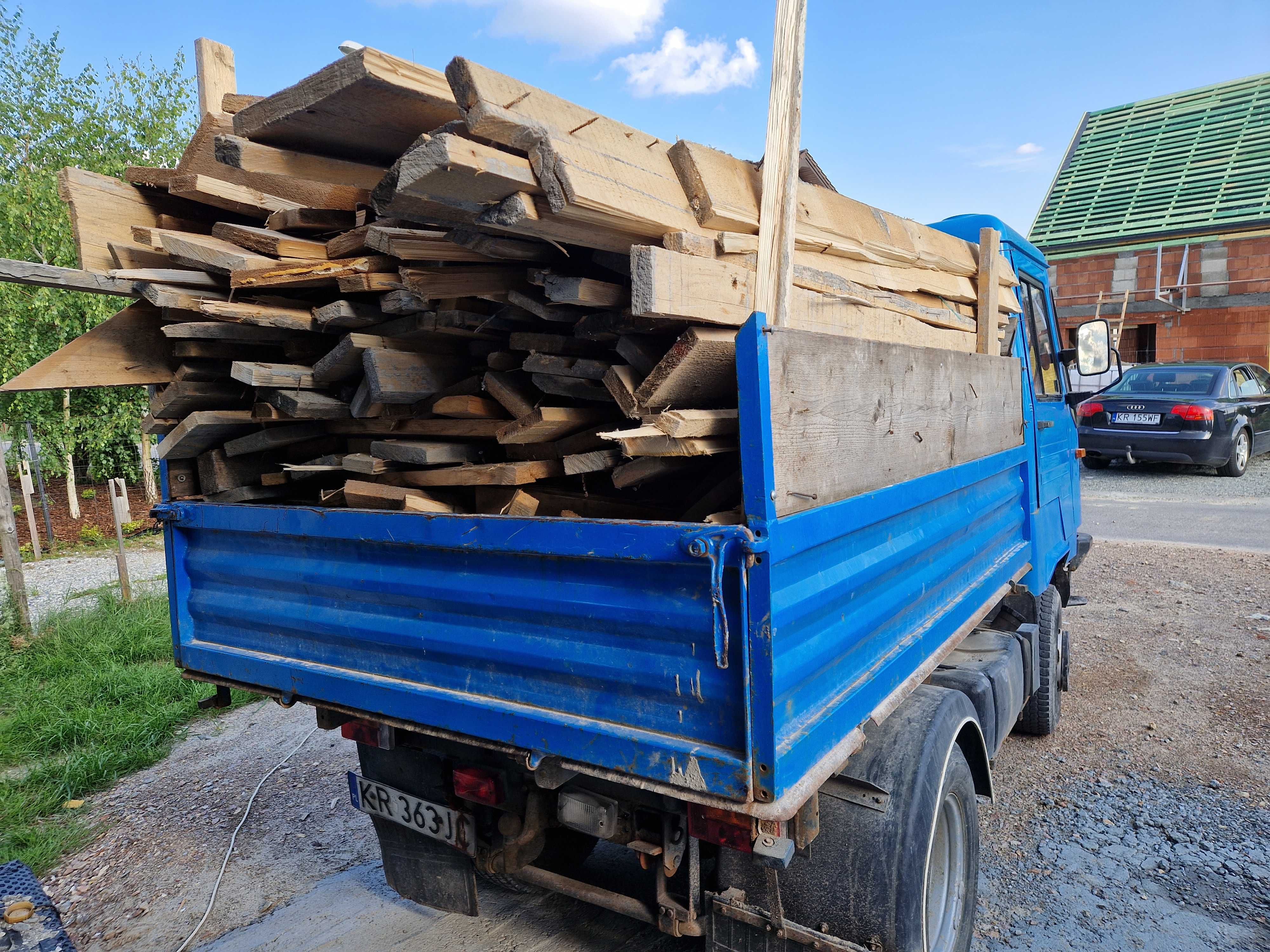 Drewno opałowe  transport