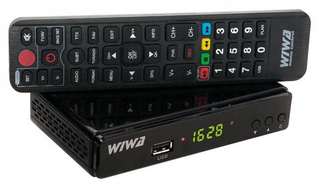 dekoder tuner DVB-T DVB-T2 STB WIWA H265 HEVC