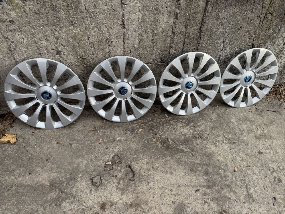Колпаки Skoda R15 оригинал 4шт