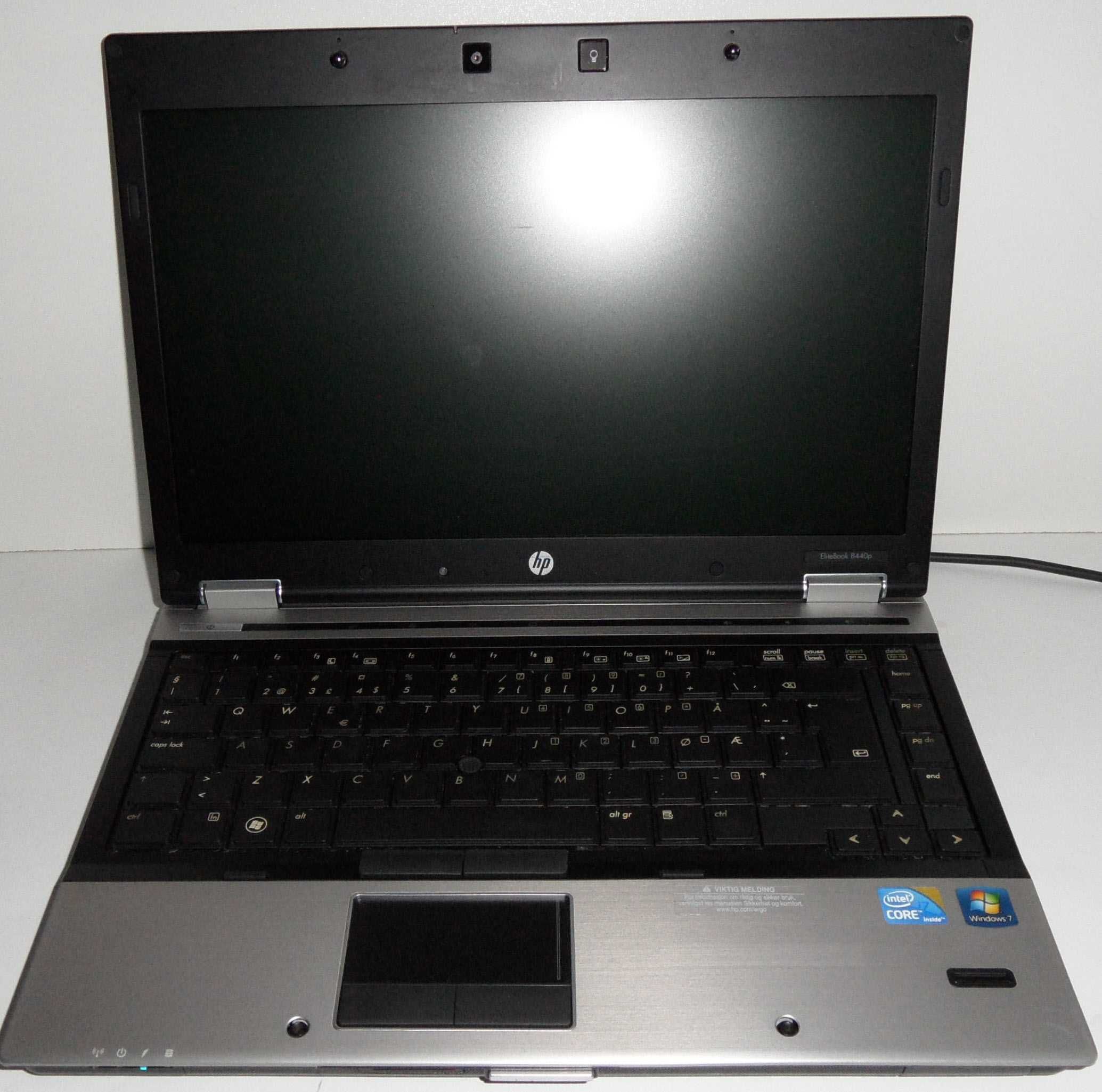 HP   EliteBook  i 7 , SSD 256 Gb , Ram 8 Gb