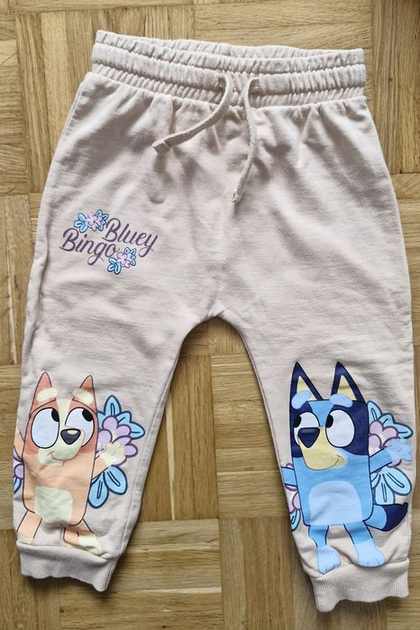 Spodnie dresowe jogery Bluey rozmiar 98cm