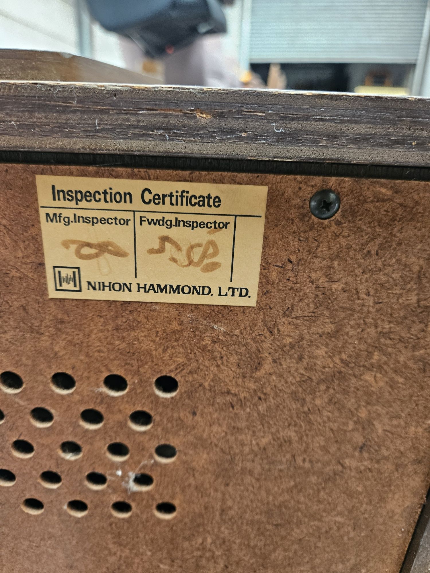 organy nihon hammond Ltd
