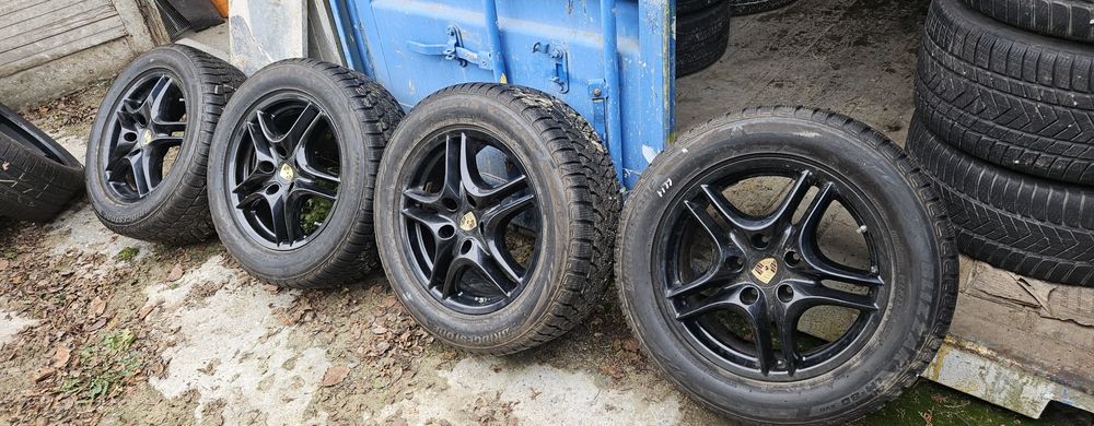 Alufelgi z oponami zimowymi Porsche Cayenne 18"