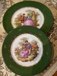 goudeville limoges made in france talerz talerzyk porcelana