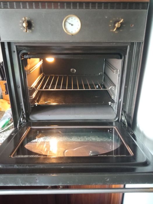 Forno smeg antigo a funcionar