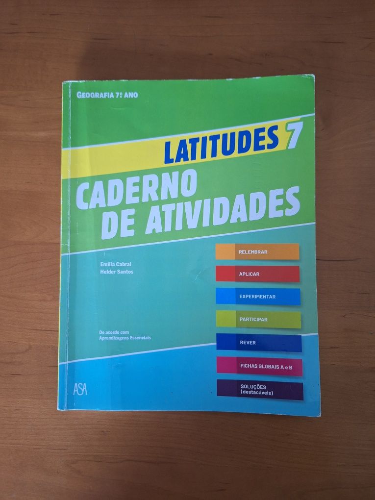 Cardernos de Atividades 7°Ano (Indivudual/Conjunto)