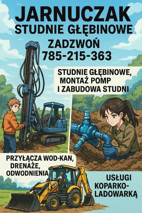 Wiercenie studni Studnie Głębinowe