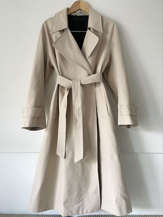 Massimo Dutti Trencz jasny beż