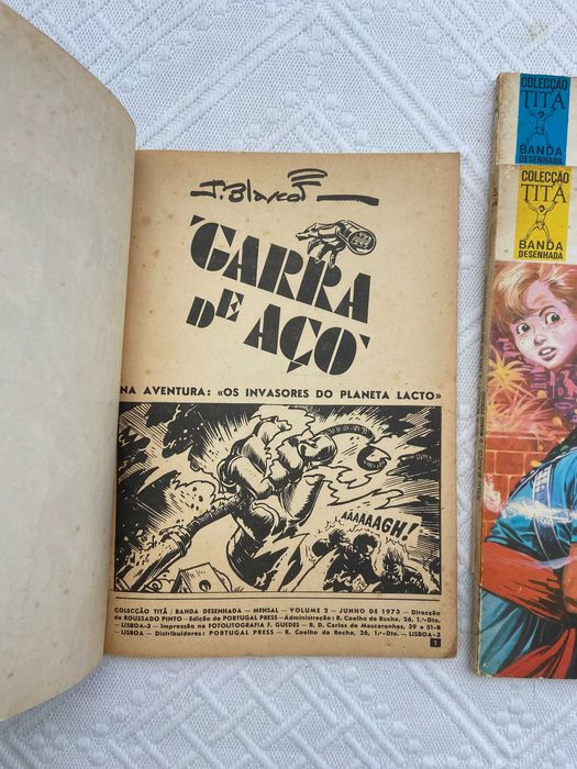 Jesus Blasco (Vol I,II e III) Coleção TITÃ - Ed. Portugal Press (1973)