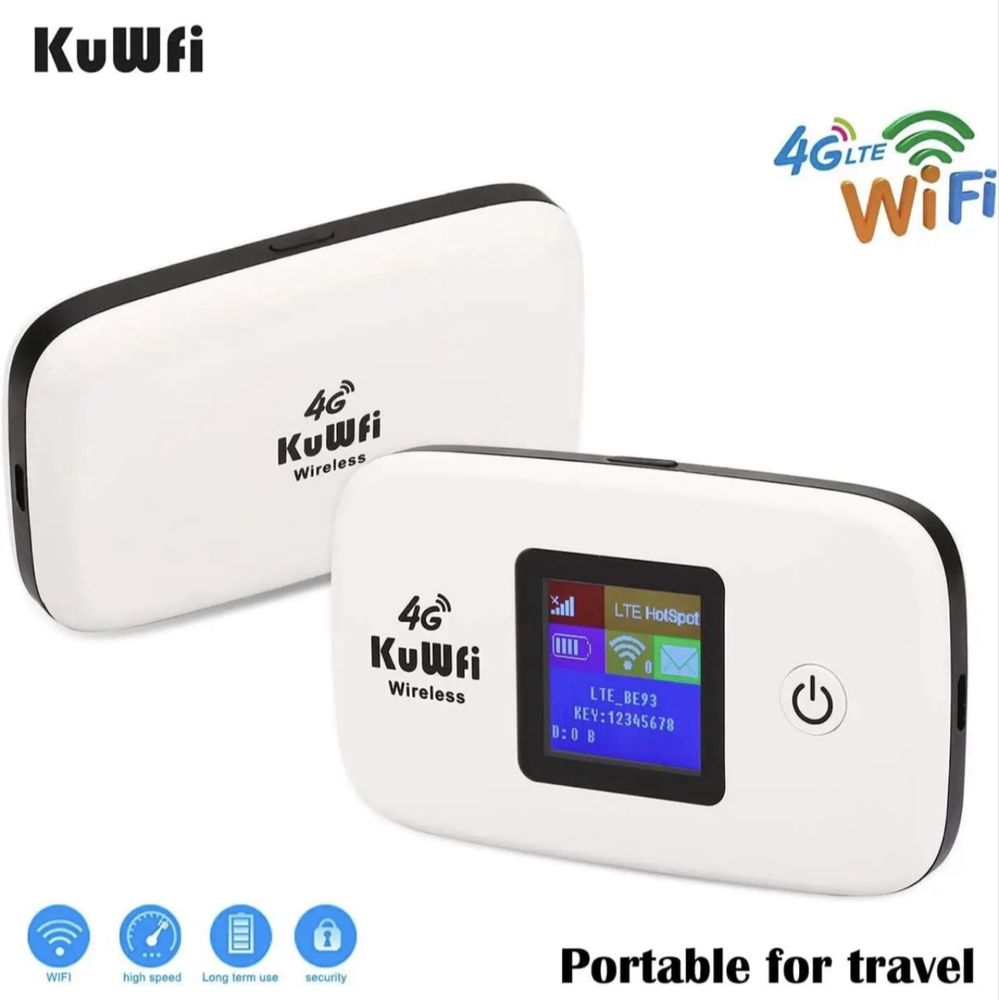 Мобільний маршрутизатор 4g KUWFI L100, роутер