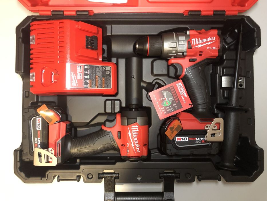 Zestaw Milwaukee Fpd3 wkrętarka Fid3 zakrętarka 2x5.0ah