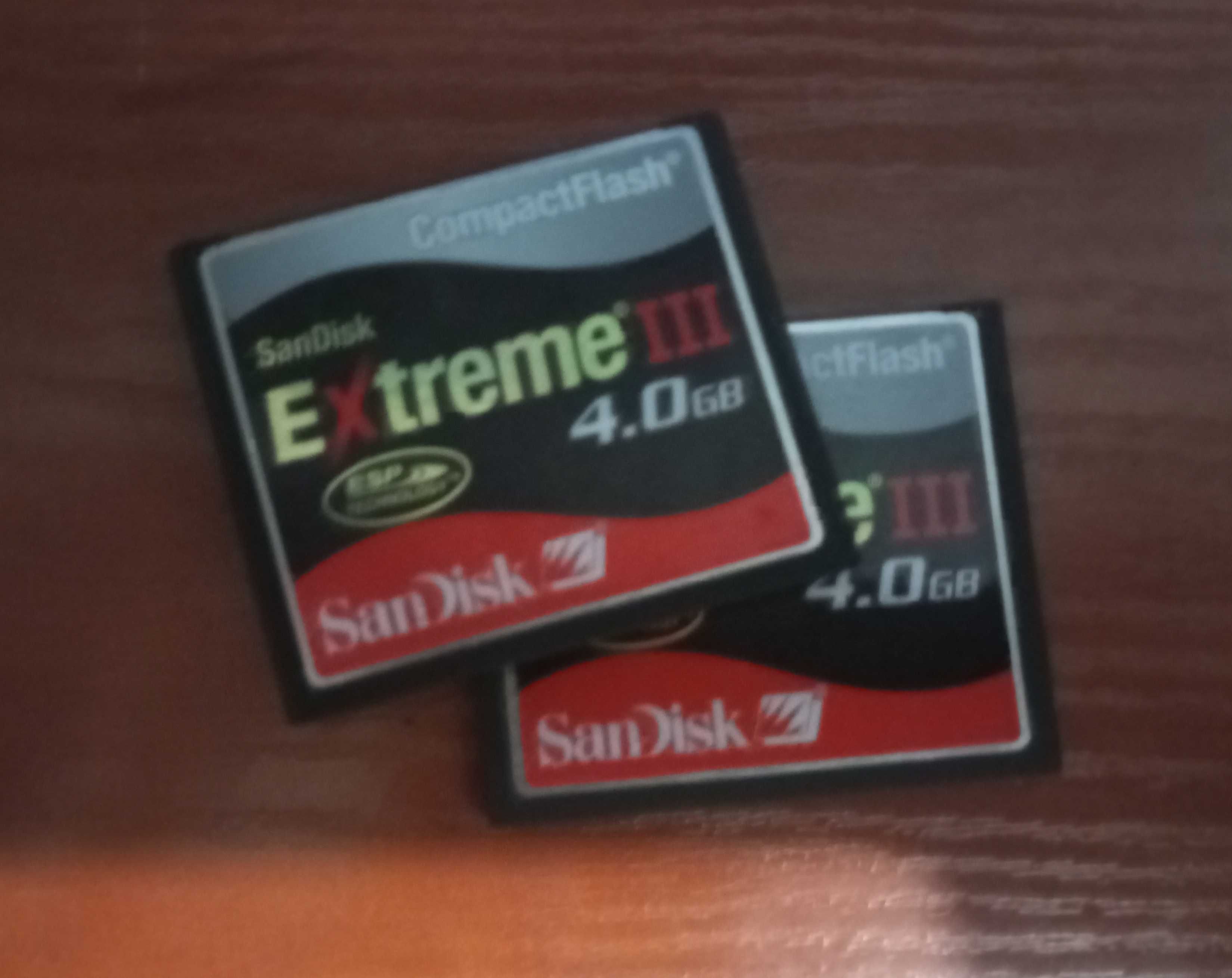 SanDisk CompactFlash Extreme III 4gb