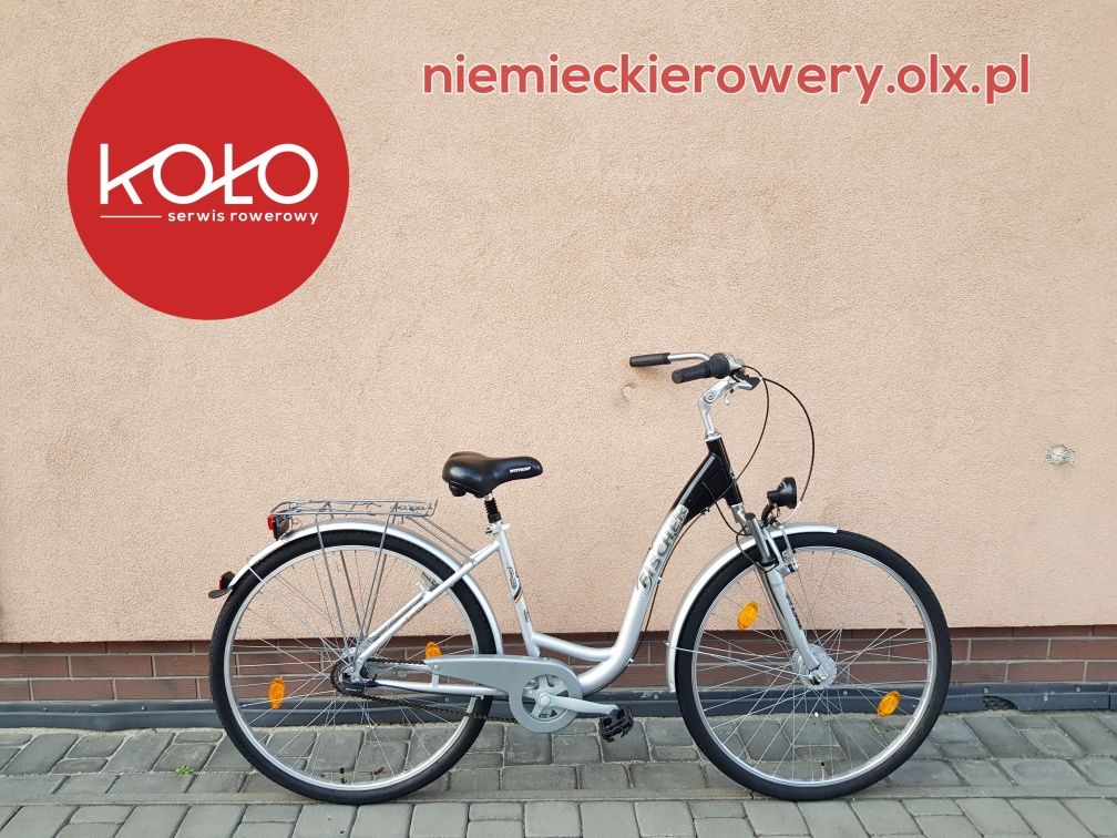 Rower damski miejski FISCHER koła 28 SHIMANO aluminium okazja WYSYŁKA