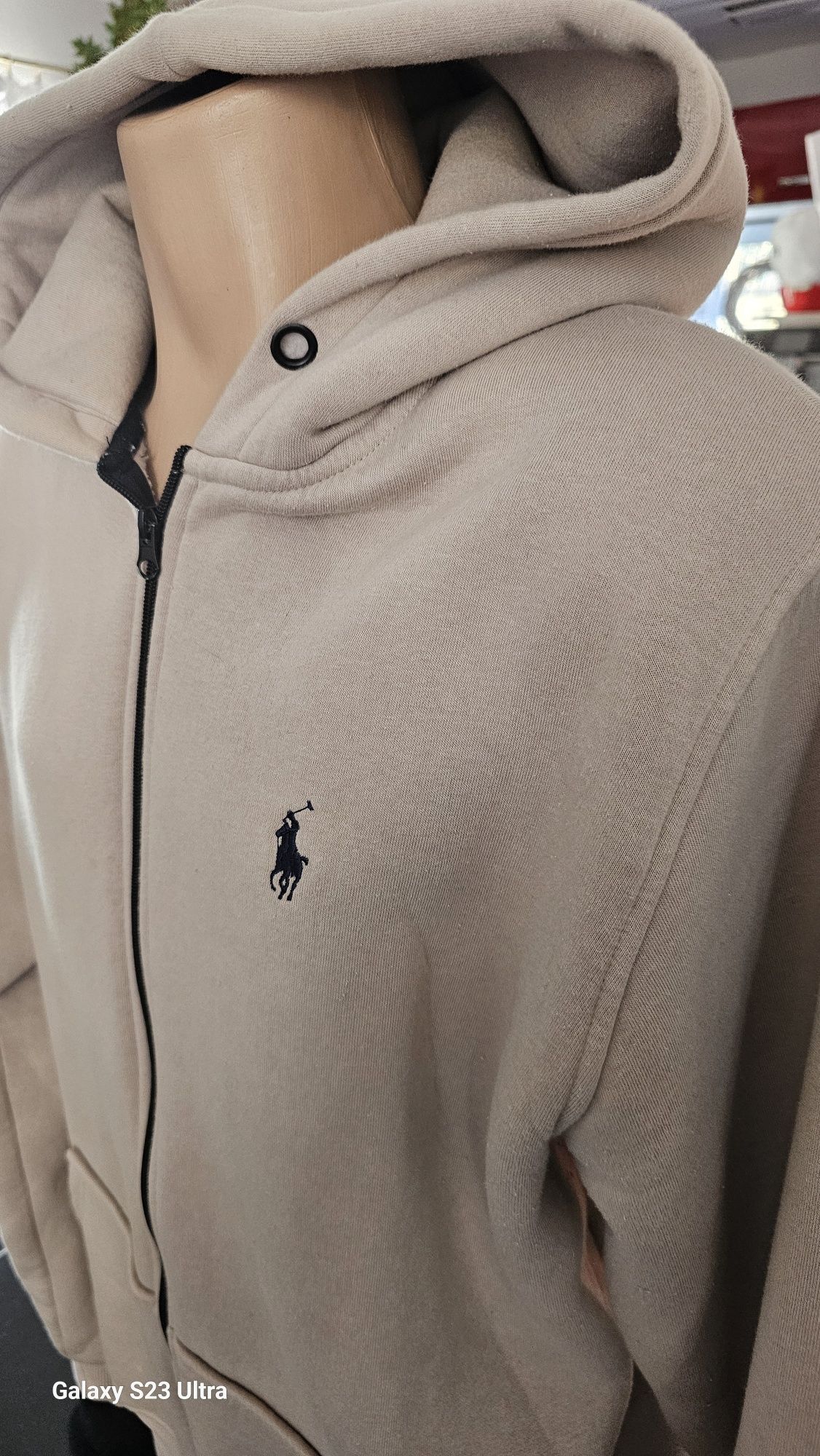 Bluza gruba męska z konikiem XXL