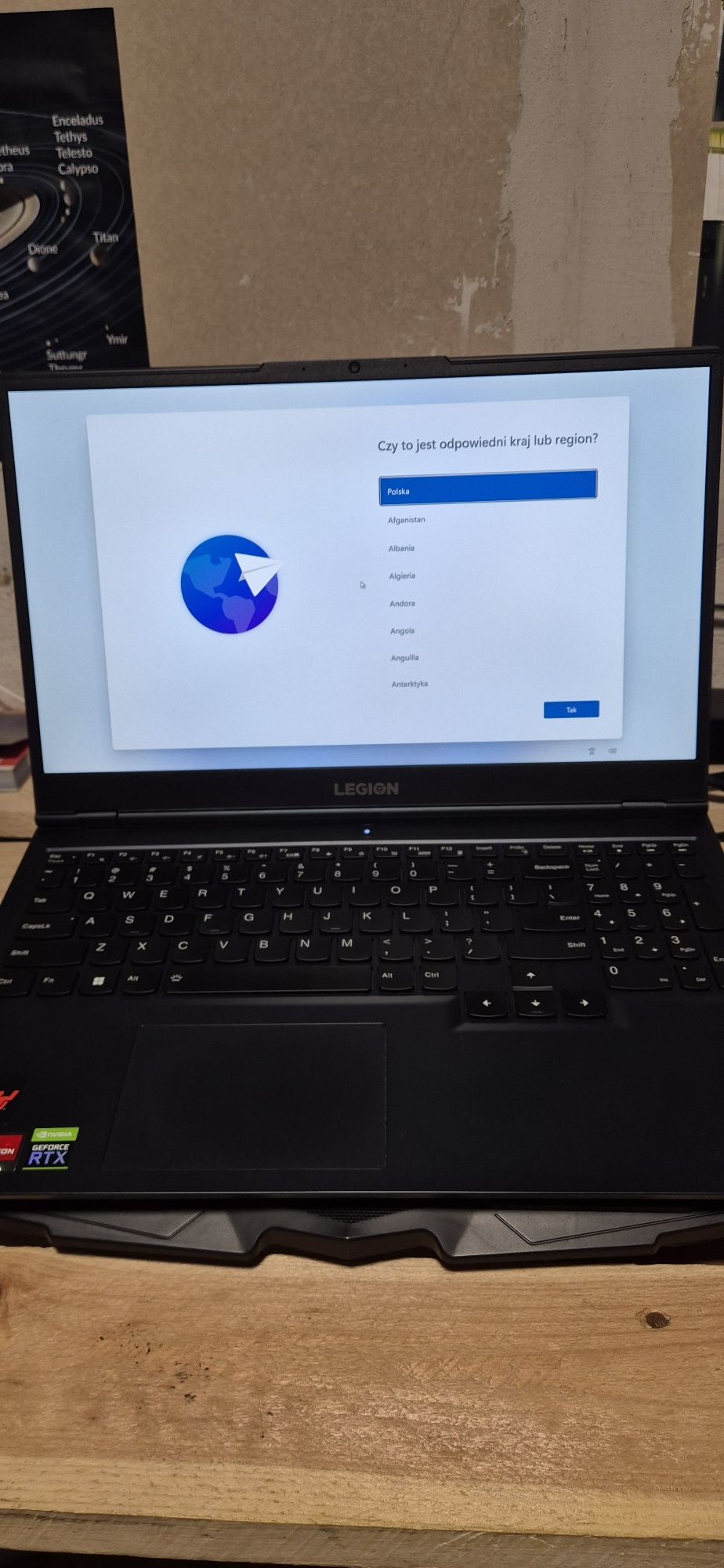 Lenovo Legion 5 15ACH6H RTX3060, Ryzen 5 5600h, 32GB RAM 3200MHz