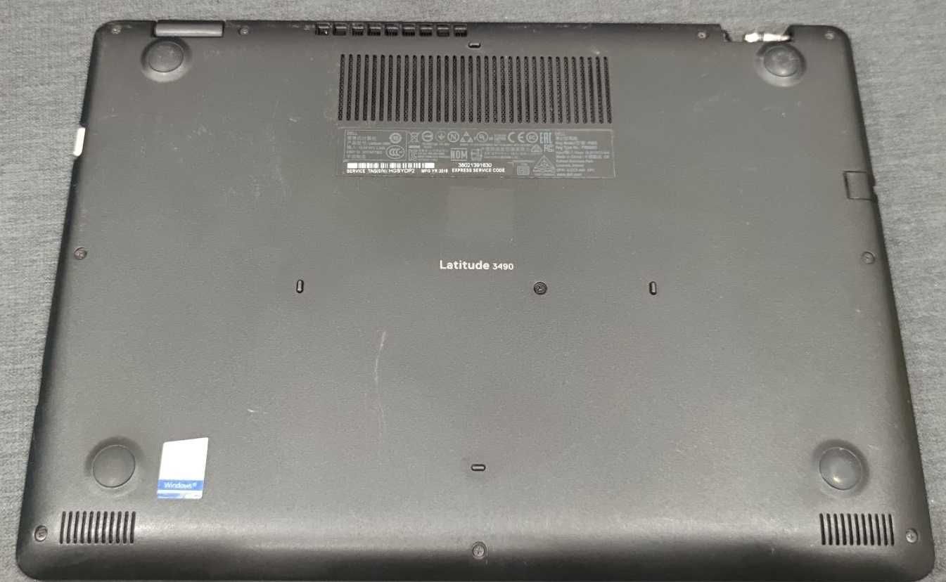 Dell Latitude 3490 Батарея WDX01 Процессор I3-6006U 0 DDR4 0 HDD