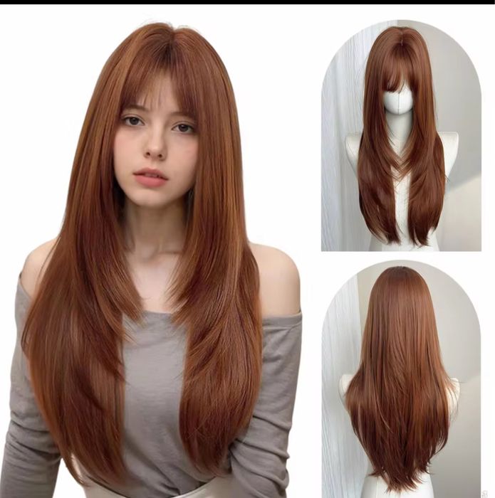 Парики коричневые от 650-1400