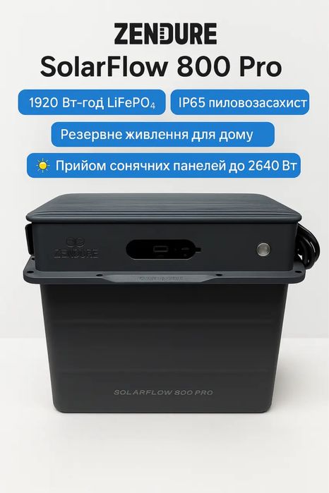 SolarFlow 800 Pro Power Station (ZDSF800) ecoflow станція