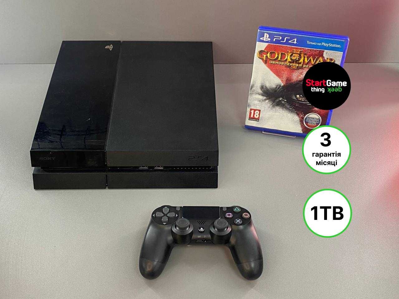 Ігрова приставка Sony PlayStation 4 Fat 1Tb + диск God Of War 3