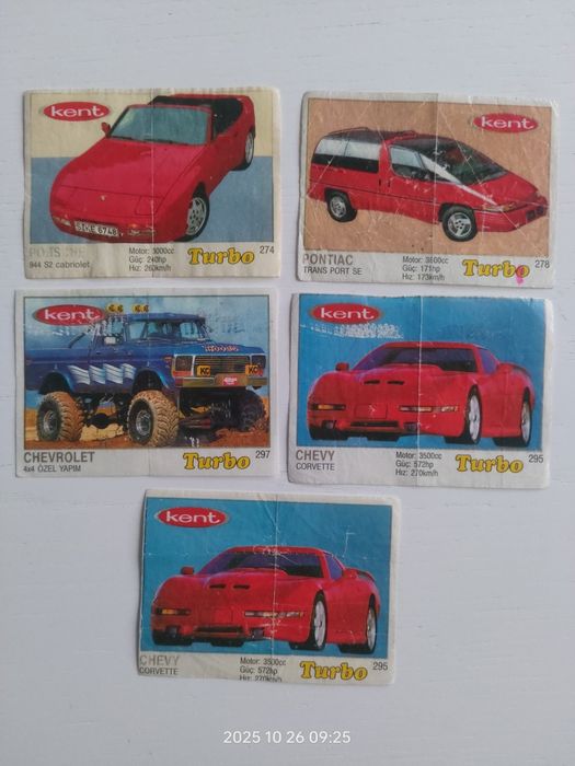 Obrazki turbo kent seria 261-330 cienkie srebro