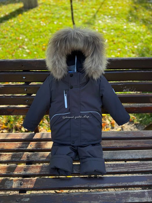 Зимовий термо комплект Lassye для хлопчиків  синій 86/92