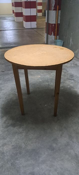 Mesa de apoio circular, 80 cm