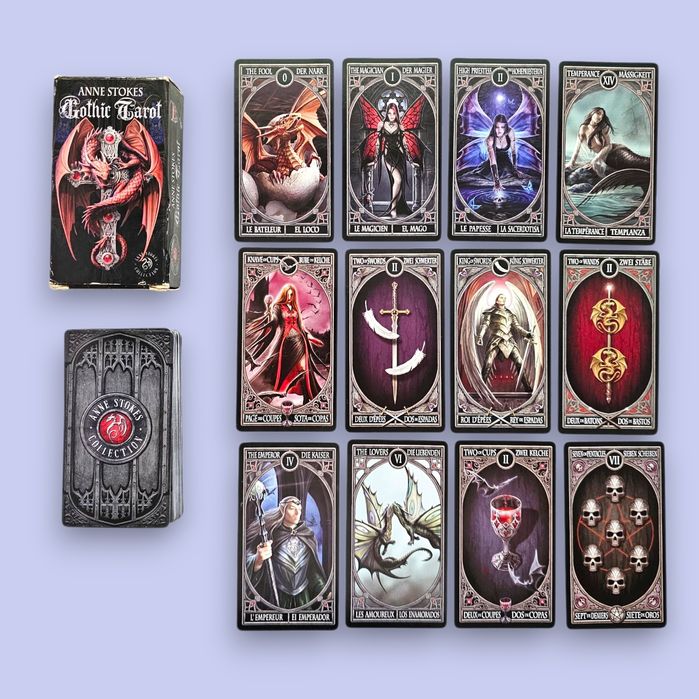 Baralho "Gothic Tarot" Anne Stokes (Original)