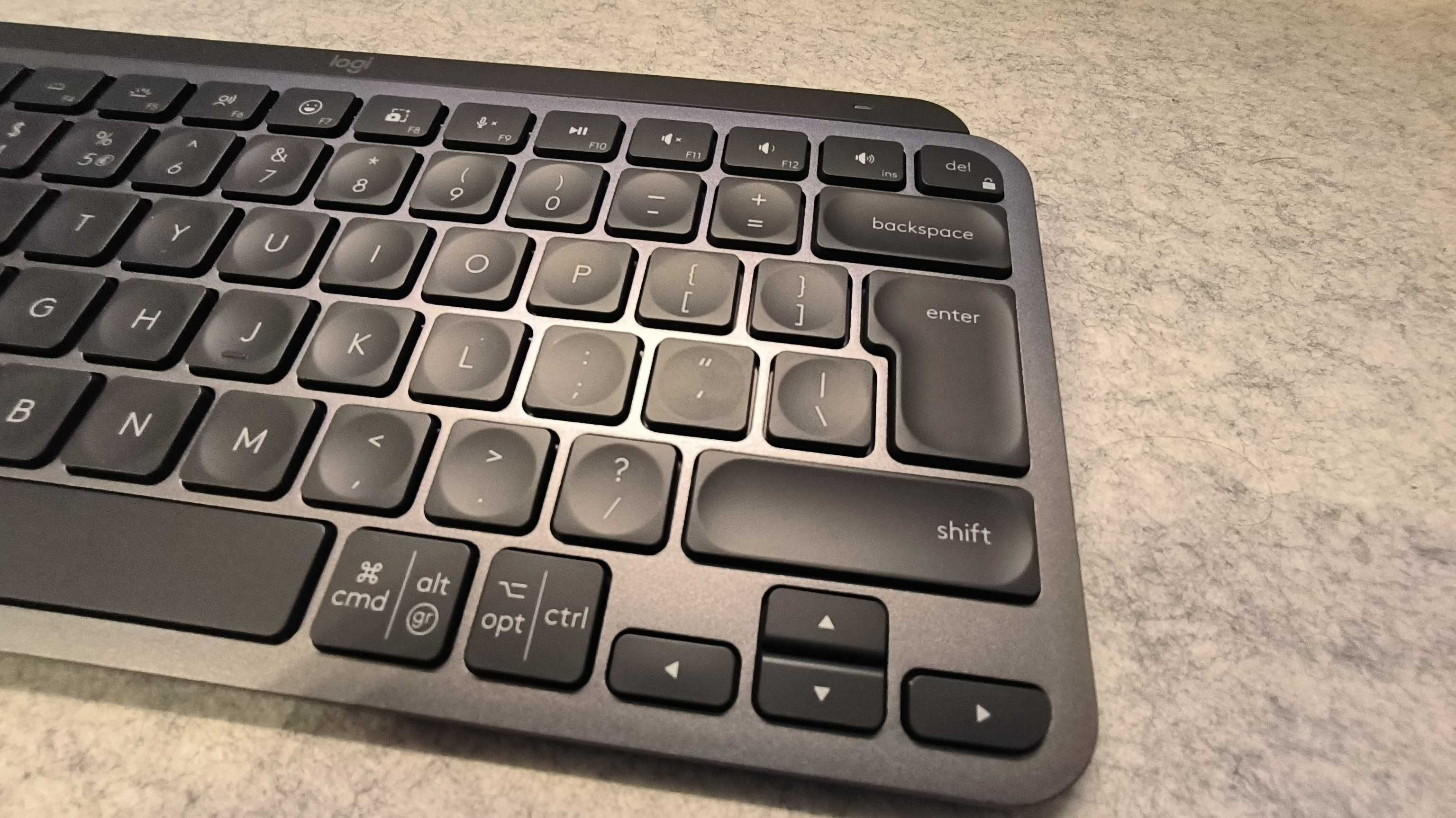 Klawiatura Logitech MX Keys Mini US Intl + Etui - gwarancja do 2027!