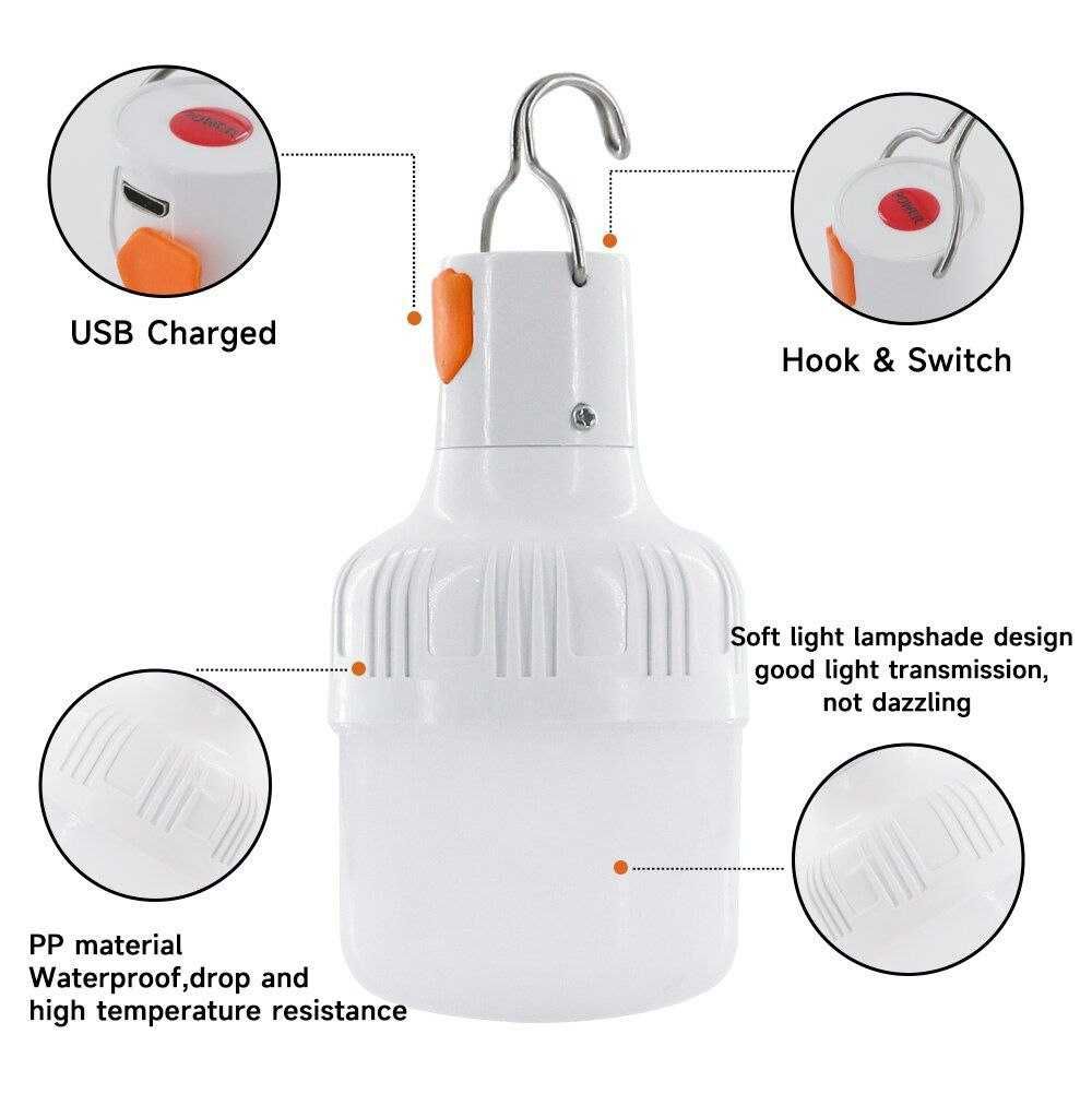 USB лампа 60W White light