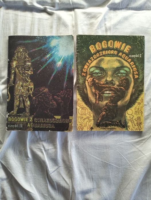 Komiks dwie części Bogowie z Gwiazdozbioru Aquariusa