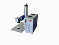 Znakowarka laserowa fiber Raycus 50W laser grawerka 200x200mm.