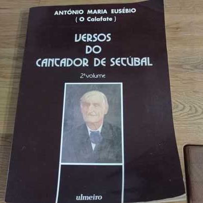 vendo livro versos do cantador de Setúbal